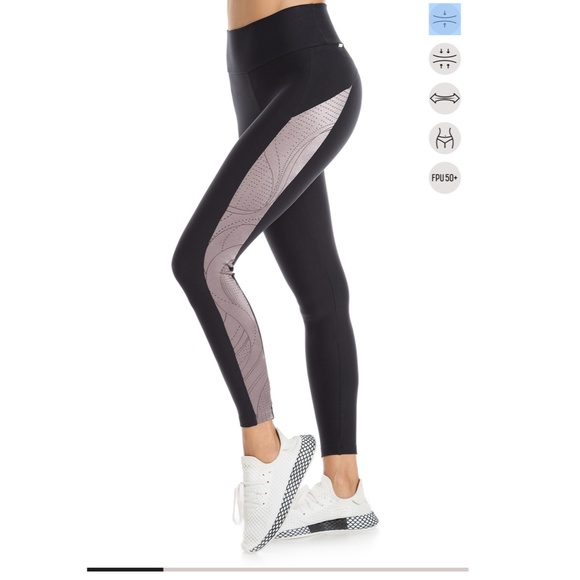 Exercise set! Live! Tecno Leggings and Roxo Top Sports bra set Medium UPF 50 - Picture 4 of 10